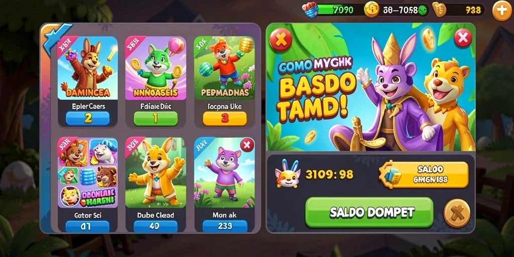 rpok - Fitur chat untuk berinteraksi dengan pemain lain.