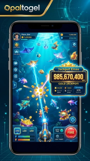 Layar utama opaltogel — antarmuka bersih setelah instalasi